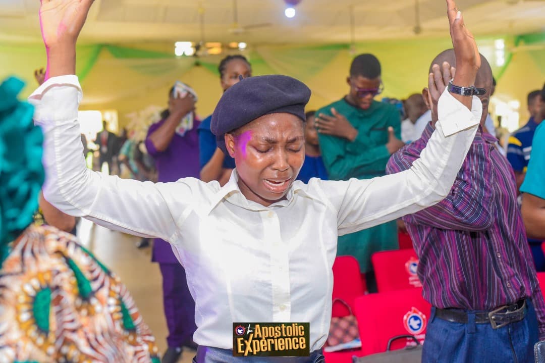 Prayer time at EGC Conference